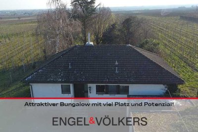 Traumlage in den Weinbergen: Attraktiver Bungalow mit viel Platz und Potenzial!