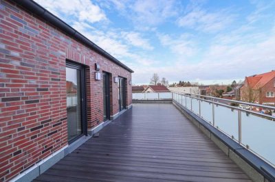 Penthouse-Wohnung mit großer Dachterrasse in Bockhorn!