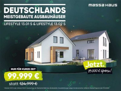 Mit Grundstück  ins Eigenheim  in Leegebruch  4 Zimmer mit FBH & LWWP  136qm