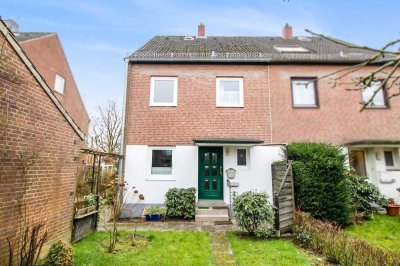 Bremen-St. Magnus: Doppelhaushälfte mit Garage, Garten und Terrasse in Top Lage