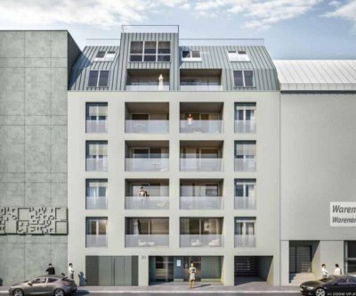 Neue 2-Zimmerwohnung mit Balkon nähe Stadthalle