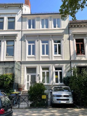 Einzigartiges Altbremerhaus, große Terrasse/Garage/großer  Garten!Wohnen+Gewerbe/Praxis möglich.