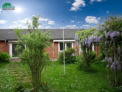 Ebenerdiges, großzügiges Wohnen (150 m² / 5 Zimmer) auf einem kleinen, schönen, uneinsehbarem Garten