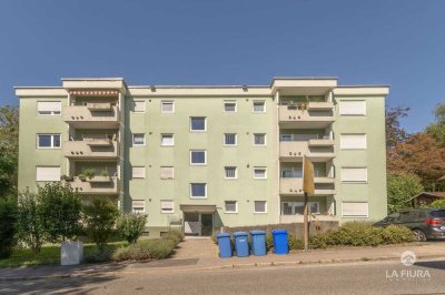 Stadtnahe Zweizimmerwohnung mit Balkon und Tiefgaragenplatz