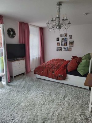 Exklusive 1-Zimmer-Wohnung mit Balkon und Einbauküche in Karlsruhe