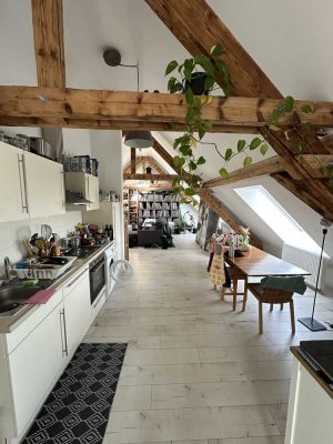 Geschmackvolle 1-Zimmer-Loft-Wohnung mit gehobener Innenausstattung in Ludwigshafen am Rhein