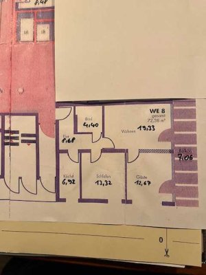 Stilvolle 3-Zimmer-Wohnung mit gehobener Innenausstattung mit EBK in Würzburg