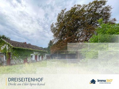 Idylischer Dreiseitenhof mit riesigem Grundstück