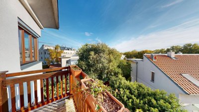 Dachterrassenmaisionette mit Weitblick