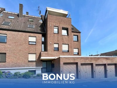 Schicke Maisonette-Wohnung über den Dächern von MG-Rheydt * Wfl. ca. 77 m² * 2x Balkone * Stellplatz