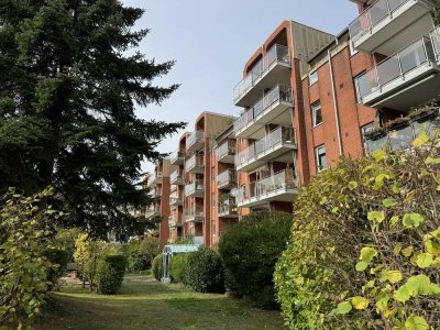 Grünblick in der Stadt! 2 Zimmer ETW mit großem, ruhigem Balkon