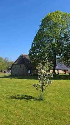 Pferdeliebhaber & Handwerker aufgepasst-idyllische Bauernhaus unter Reet mit Stall inkl. Pferdeboxen