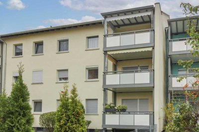 Ort der Gemütlichkeit: 2-Zi.-ETW mit großem Balkon in guter Lage von Viernheim