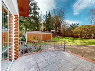 Bezugsfreies Einfamilienhaus mit großem Grundstück und Wintergarten in Ferch