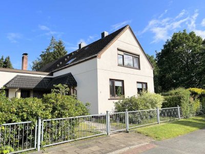 PURNHAGEN-IMMOBILIEN -  Gepflegtes 3-Familienhaus in Sackgassenlage auf großem Grundstück von Farge!