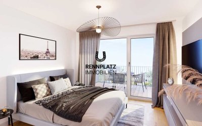 BK1-01 |  Neubau. Helle 2-Zimmer-Wohnung mit Süd-Terrasse im Regensburger Westen.