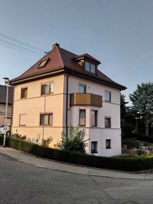 Flein: Einfamilienhaus mit Dachstudio u. Weitblick, 2 Bäder, Terrasse, Garten, Garage + Werkstatt