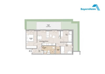 Einzug in Ihr Traum-Zuhause: 4-Zimmer-EOF-Wohnung im Neubau