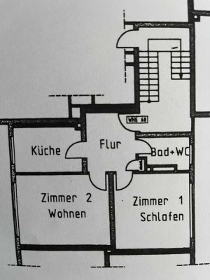 Erstbezug nach Sanierung: ansprechende 2-Zimmer-Wohnung in Hanau