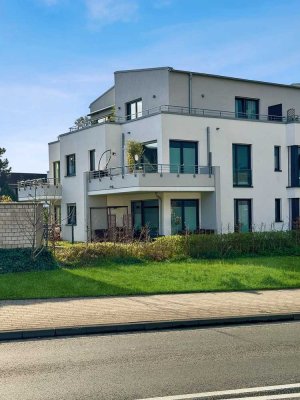 „Sankt Augustin-Niederpleis: Barrierefreie 3-Zi.-Wohnung mit Balkon, EBK, Klima & TG-Stellplatz“