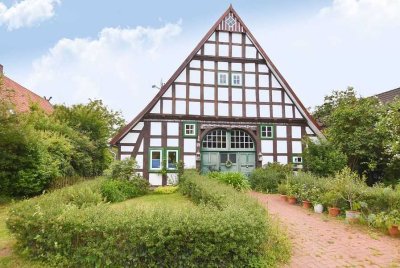 Einzigartige Lage! Idyllisches Fachwerkhaus in Bad Essen mit Feldrandlage