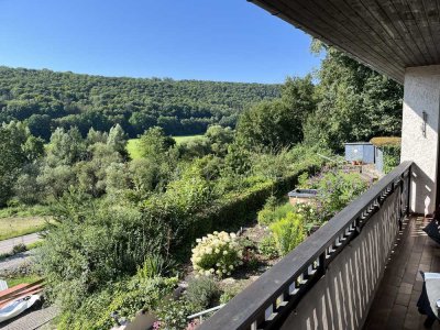 Einfamilienhaus in ruhiger Sackgassenlage mit Einliegerwohnung u. Waldgrundstück, Teilort v Schöntal