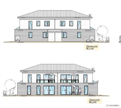 Dreizimmer Neubau Eigentumswohnung am Wiesengrund in Bad Zwischenahn