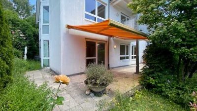 Exklusive 3-Zimmer-EG-Wohnung mit großer Terrasse, Garten, EBK in Tübingen