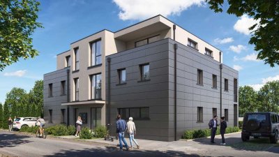 Neubau-Erdgeschosswohnung mit Terrasse und Gartenfläche; Hochwertig u.  barrierefrei! Wohnungs-Nr. 1