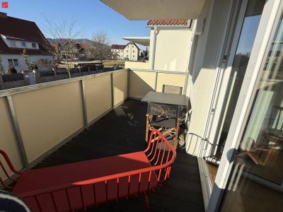 3-Zimmerwohnung mit moderner Ausstattung und sonnigem Westbalkon!!