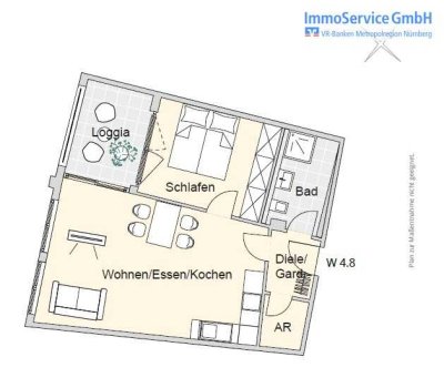 Ansprechende Wohnanlage im Nürnberg Nord: 60 stilvolle Neubau-ETW und 10 Büroeinheiten in Stadtlage!