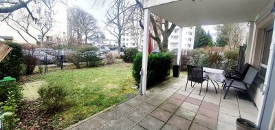 "Idyllisches Wohnen in Niederursel: 3-Zimmer-Wohnung mit Garten, Terrasse und moderner Ausstattung"