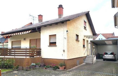 freistehendes Einfamilienhaus mit Potenzial