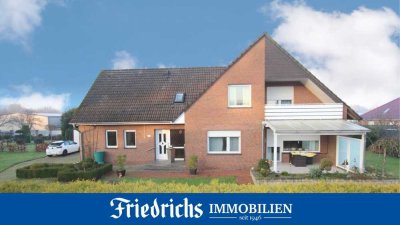 Geräumiges Einfamilienhaus auf großem Grundstück mit Terrasse, Balkon, Garage, Keller in Friesoythe