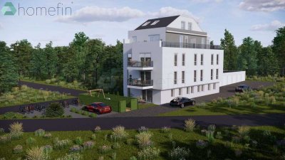 KFW 55 Standard–Neubau, Erstbezug | Exklusive 2-Zi.-Neubauwohnung zur Miete in Leverkusen-Quettingen