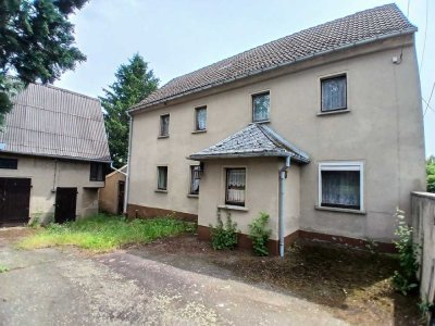 idyllisch gelegenes Wohnhaus mit Nebengelass zwischen Nossen und Meißen