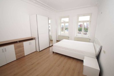 3-Zimmer-Wohnung am Lene Voigt Park - teilmöbliert