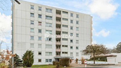 Charmante 3-Zimmer-Wohnung mit Loggia in ruhiger Lage von Schweinfurt-Haardt