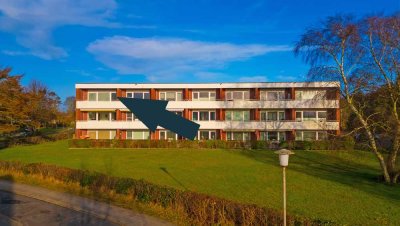 Helle Zwei-Zimmer-Wohnung mit Südwest-Balkon