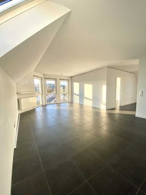 Traumhafte Maisonette-Wohnung mit Dachterrasse und Ausblick auf die Katharinenkirche