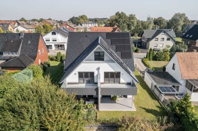 Neubauwohnung mit Wärmepumpe, PV + Stromspeicher