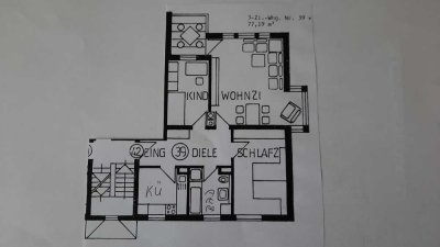 Geschmackvolle 3-Zimmer-Wohnung mit Balkon und EBK in Regensburg