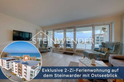 Exklusive 2-Zi-Ferienwohnung auf dem Steinwarder mit Ostseeblick und modernem Design