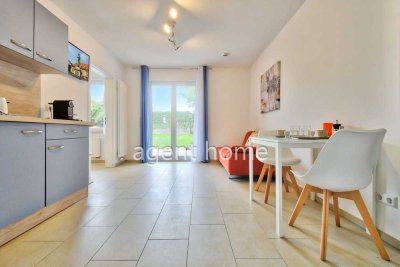 MÖBLIERT - CITYNÄHE UND WEINBERGE - 1,5-Zimmer-Apartment mit Terrasse und Garten