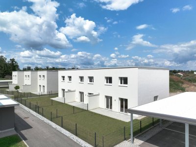 Neubau: Doppel- und Reihenhausanlage mit PV-Anlage in Kronstorf, Thaling