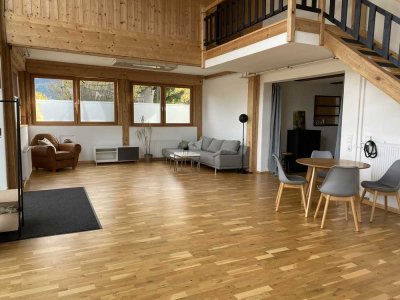 Attraktive Atelierwohnung in Oberammergau – Ihr kreatives Refugium!