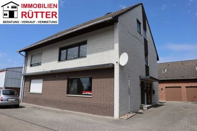 Rheinberg (Borth), MFH (4 WE) ca. 271 m² Wfl., ca. 242 m² Nutzfläche, 3 x Garage, TOP Kapitalanlage!