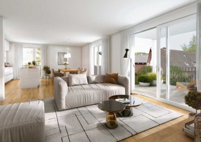 NEUBAU-Traumwohnung in Heitersheim, Honiggasse 4 Zimmer, 2 Bäder und sonnigen Südbalkon