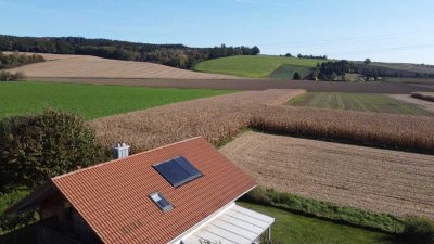 DIPL.-Immowirt MAIER !! Traumhaftes-neuwertiges Sonnleitner-Holzhaus in ruhiger Randlage mit Blick!!