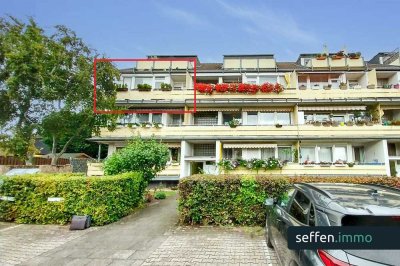 Helle 3-Zimmer-Wohnung mit Balkon, Loggia und Garage in Bergheim-Glessen